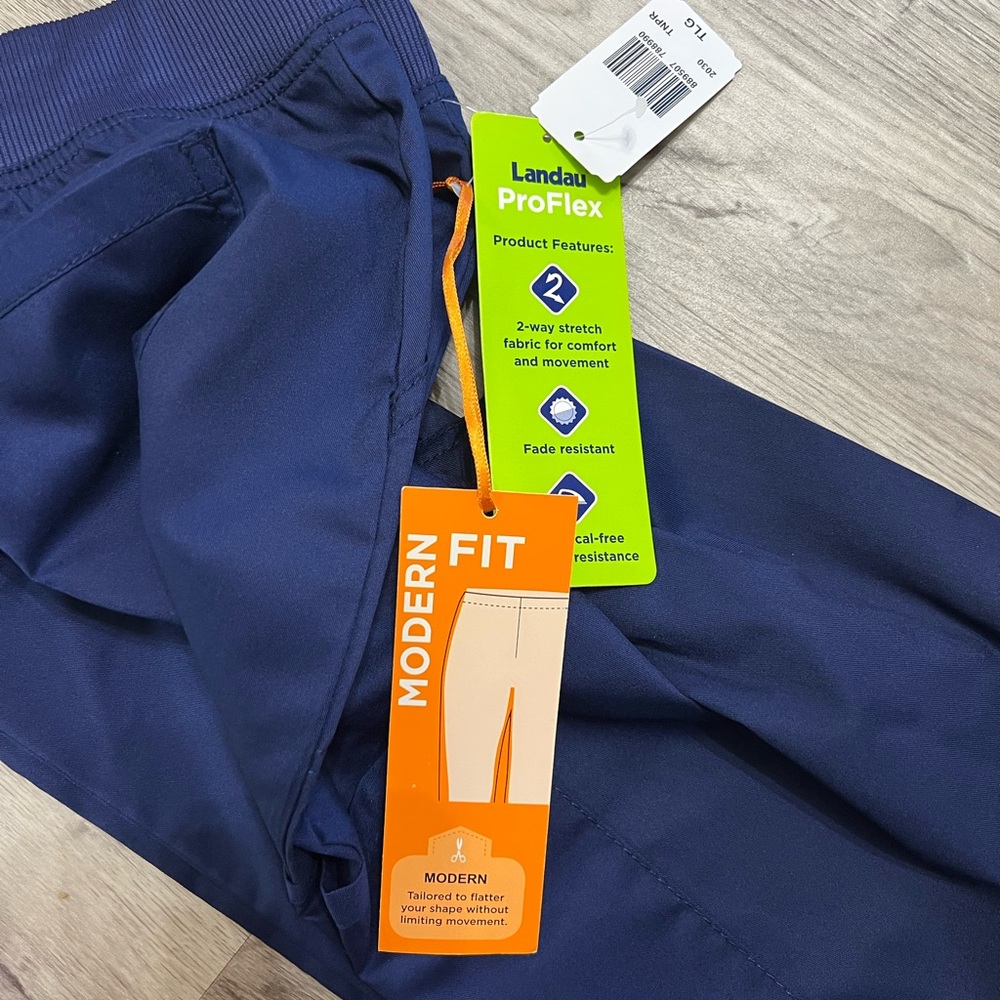 Landau Proflex NWT Women's 7-Pocket Elastic Drawstring Jogger Pant - Picture 5 of 8
